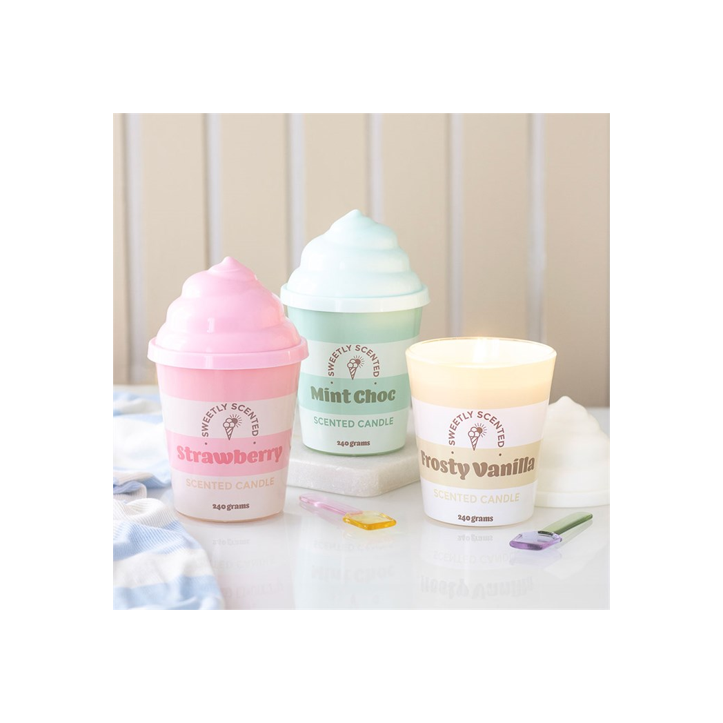 Mint Choc Ice Cream Scented Candle