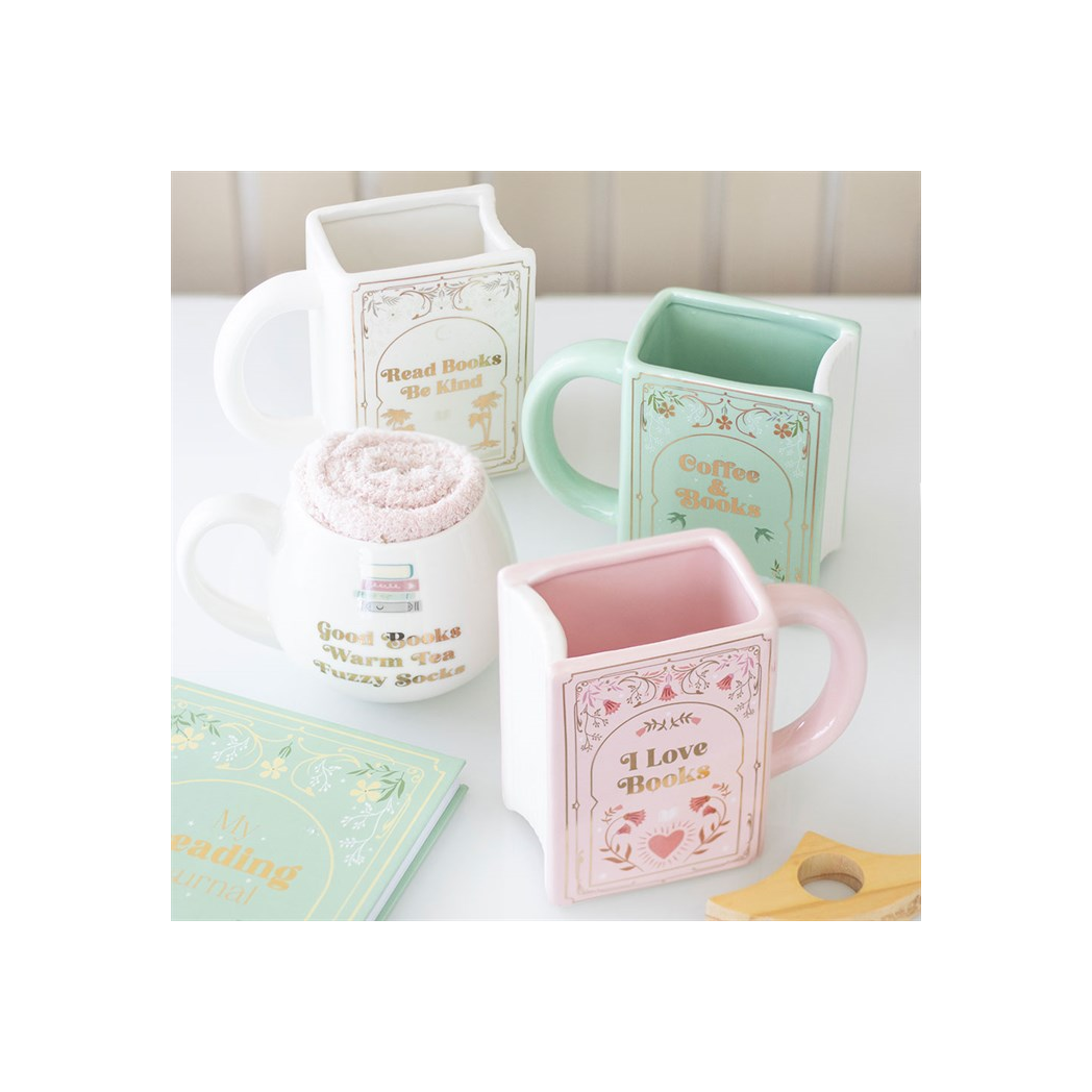 Good Books Mug and Socks Set
