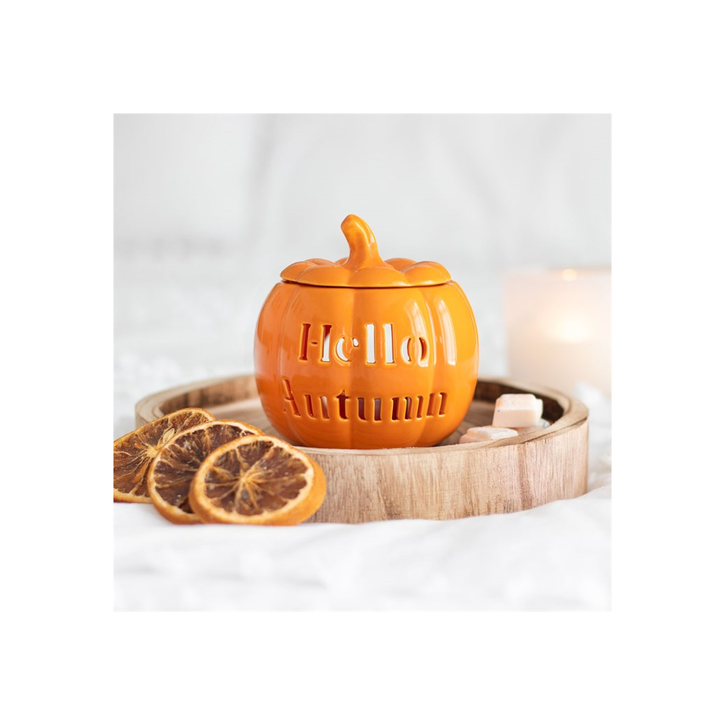 Hello Autumn Pumpkin Oil Burner