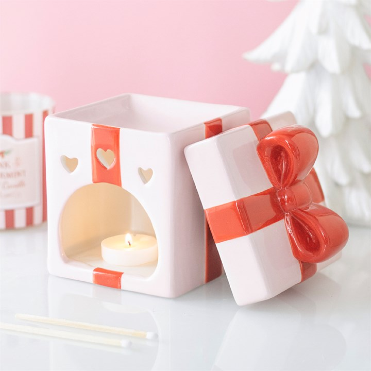 Pink Present Oil Burner