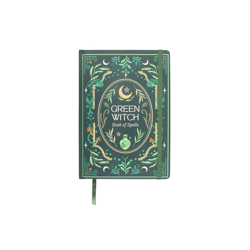 Green Witch A5 Notebook