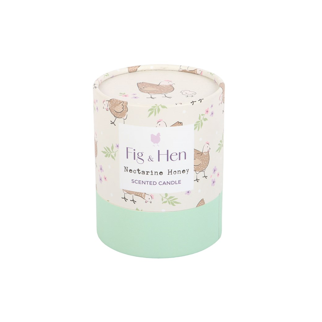Mother Hen Nectarine Honey Candle
