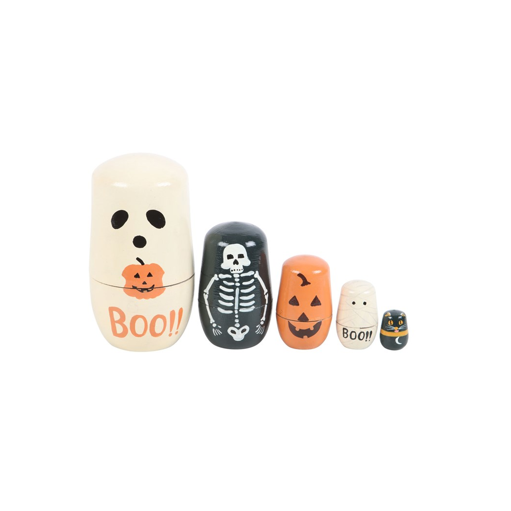 Halloween Russian Nesting Doll Set