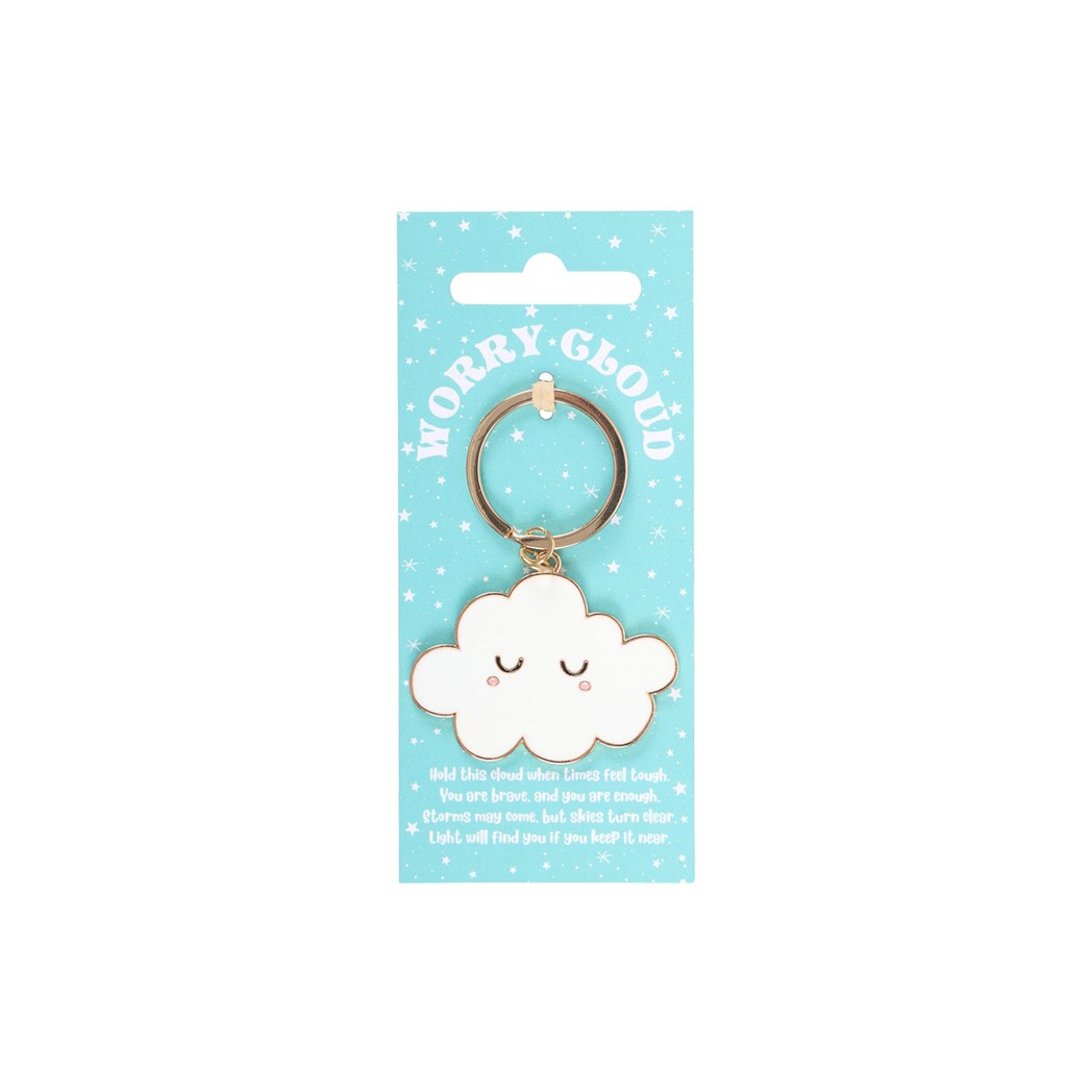 Worry Cloud Keyring