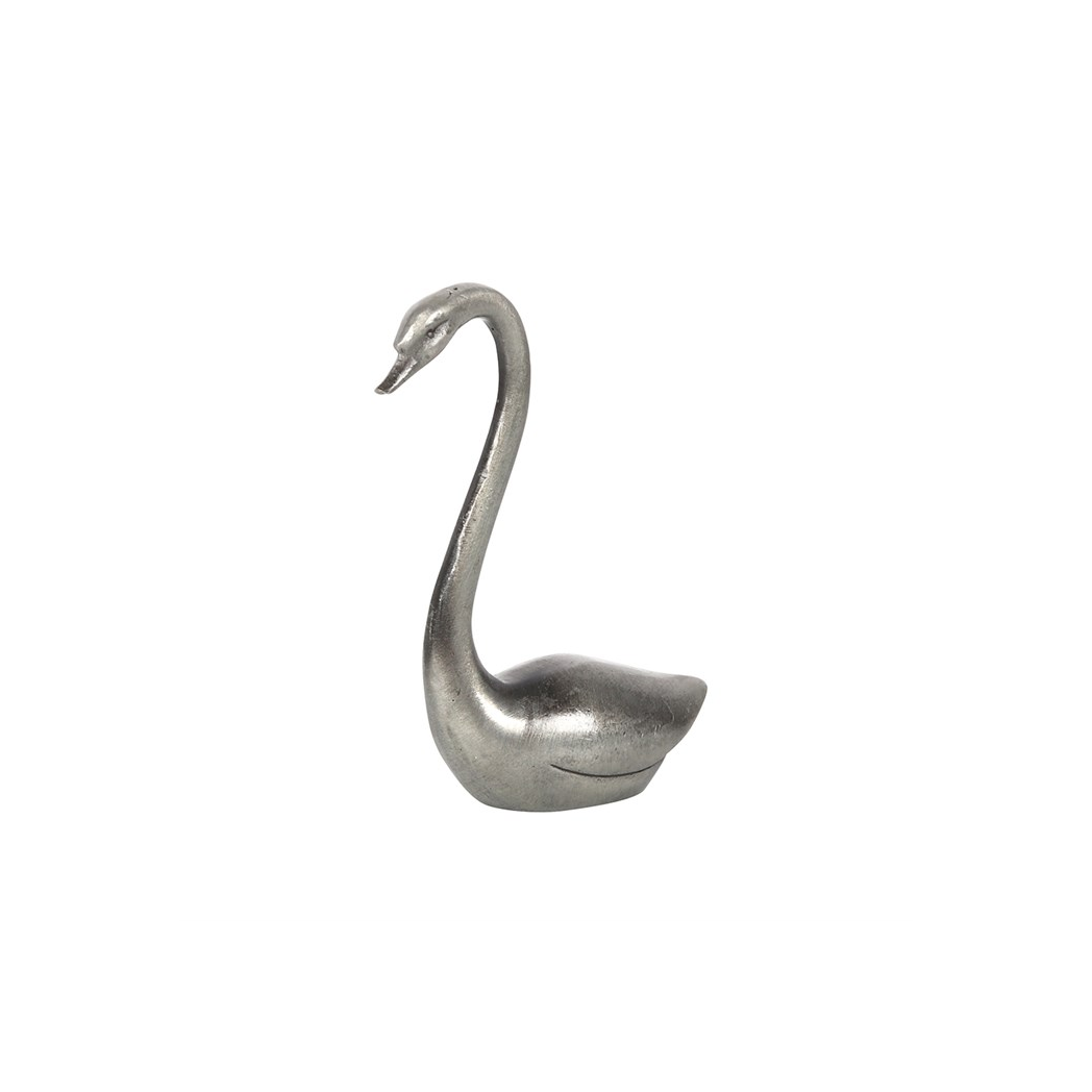 Metal Swan Ring Holder