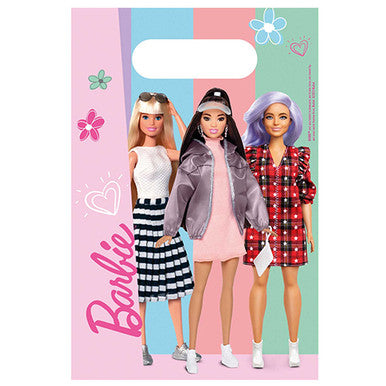 8 Barbie Sweet Life Paper Bags