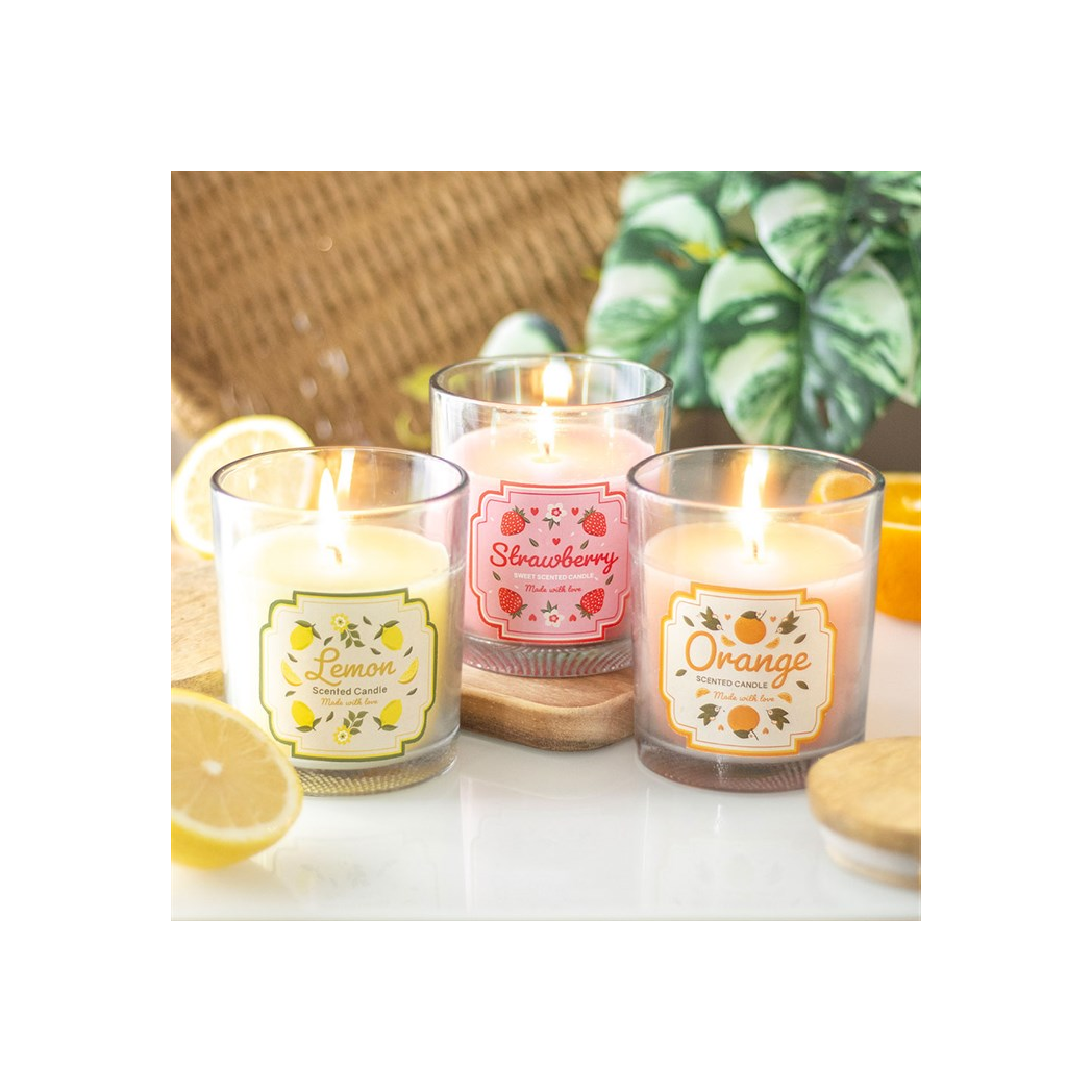 Orange Scented Candle