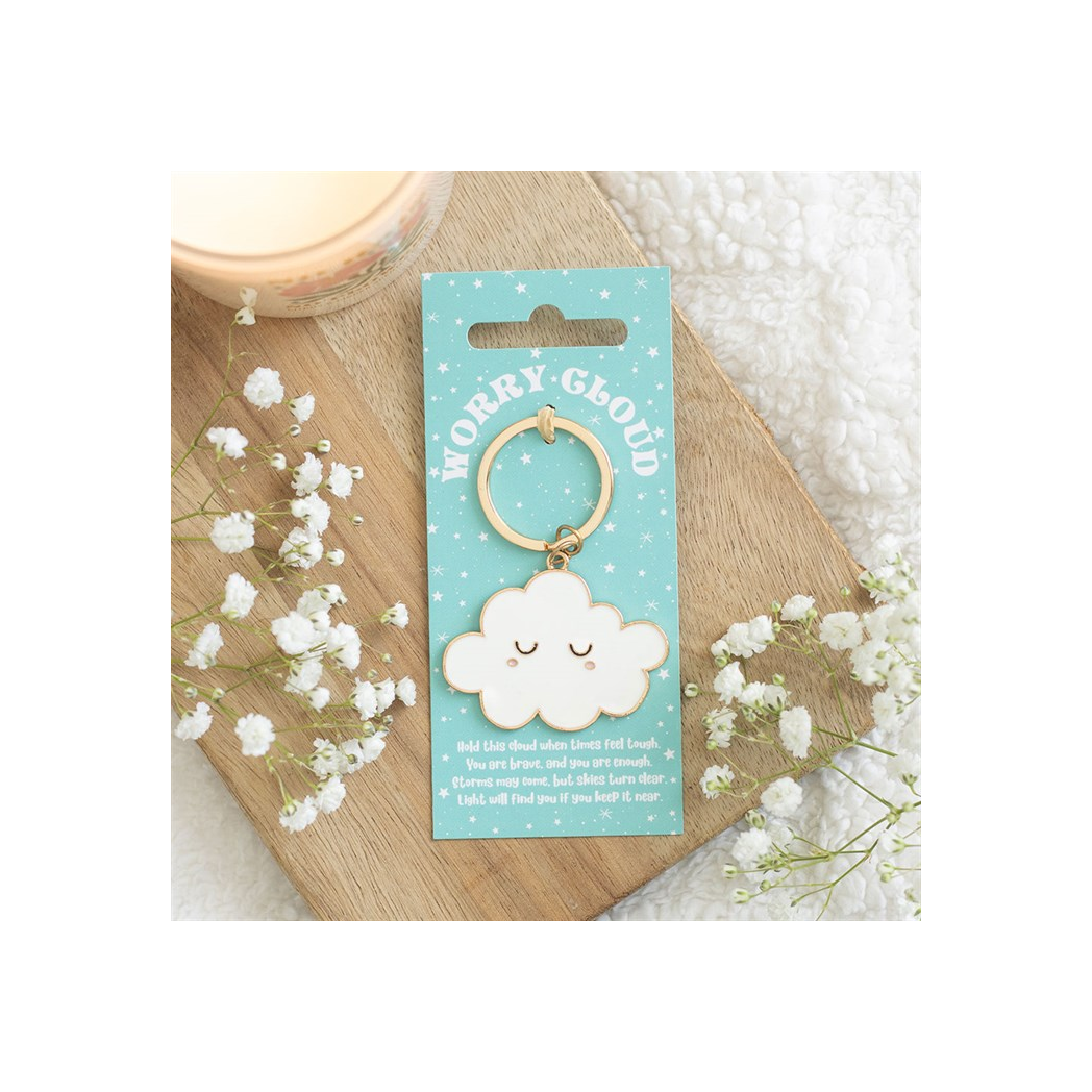 Worry Cloud Keyring