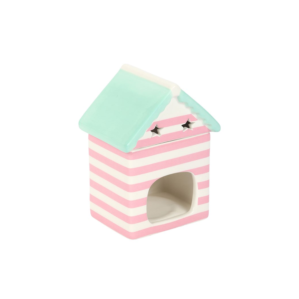 Pastel Beach Hut Oil Burner