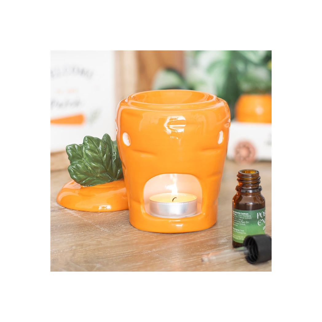 Carrot Shaped Oil Burner and Wax Warmer