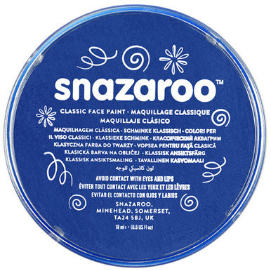 Royal Blue Snazaroo Face Paint 18ml