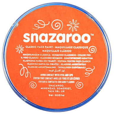 Orange Snazaroo Face Paint 18ml