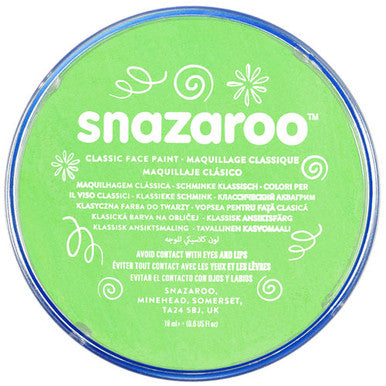 Lime Green Snazaroo Face Paint 18ml