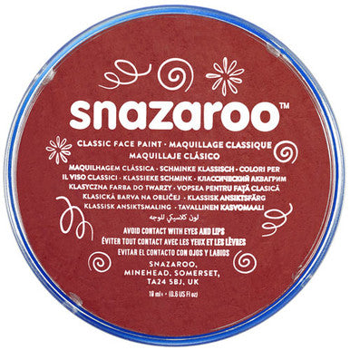 Rust Brown Snazaroo Face Paint 18ml
