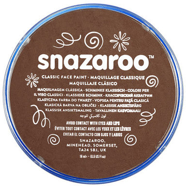 Light Brown Snazaroo Face Paint 18ml