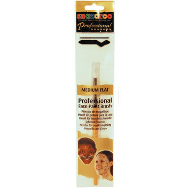 Snazaroo Medium Flat Yellow Brush