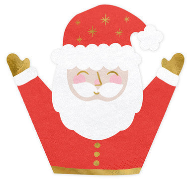 20 Santa Claus Paper Napkins