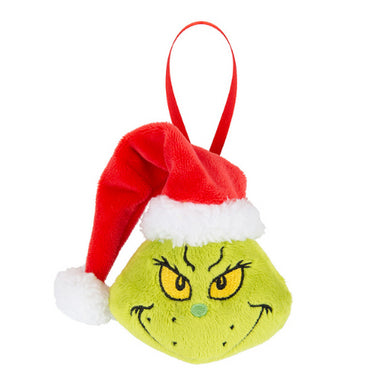 10cm Grinch Head Fabric Hanging Decoration