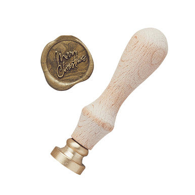 Merry Christmas Wax Seal Stamp