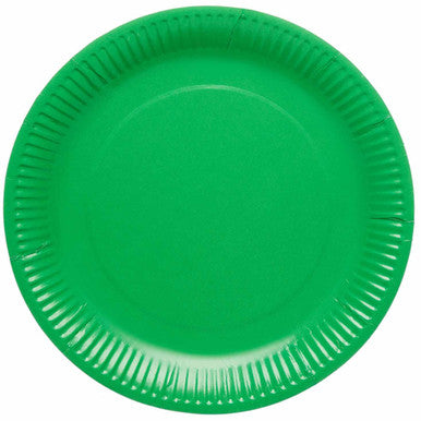 8 Evergreen Paper Plates