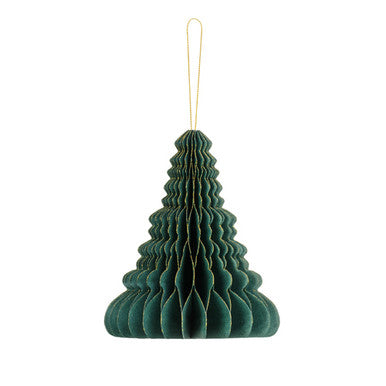 15cm Christmas Tree Paper Honeycomb Decoration