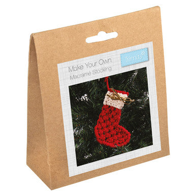 Stocking Macramé Kit