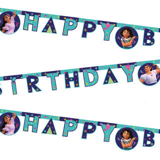 2m Encanto Happy Birthday Paper Banner