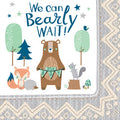 16 Bear-ly Wait Paper Napkins