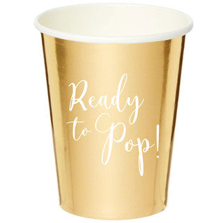 8 Ready to Pop Paper Cups