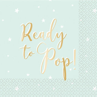 16 Ready to Pop! Paper Napkins