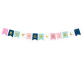 1.75m Boy or Girl Paper Pennant Garland