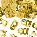 Age 60 Gold Metallic Confetti