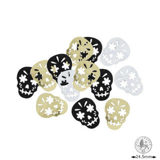 Day of the Dead Skull Foil Confetti