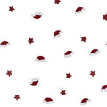Christmas Hat & Star Glitter Card Confetti