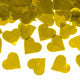 Metallic Gold Love Hearts Confetti Cannon