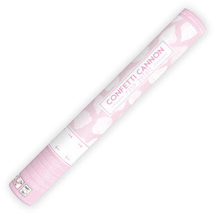 White Rose Petal Confetti Cannon