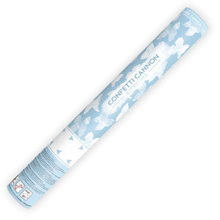 White Butterfly Confetti Cannon