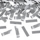 Metallic Silver Confetti Cannon