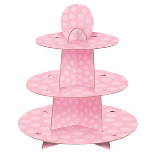 Pink Dot Cupcake Stand
