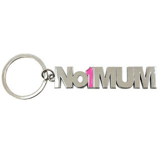 No1 Mum Keyring
