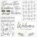 Wedding Signage Stencils
