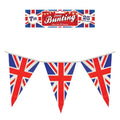 20ft Union Jack Rayon Triangular Bunting