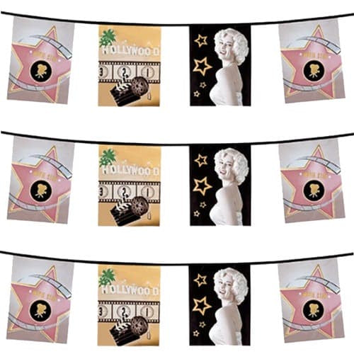 Hollywood Pennant Bunting
