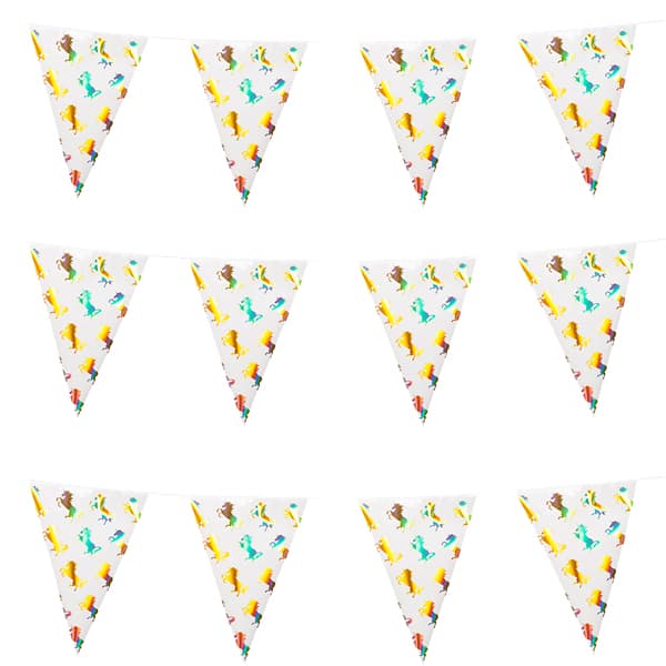 4m Unicorn Foil Bunting