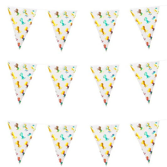 4m Unicorn Foil Bunting