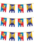 6m Giant Knights And Dragons Bunting