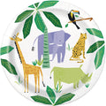 8 Animal Safari Paper Plates