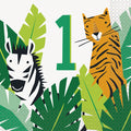 16 Animal Safari 1st Birthday Paper Napkins