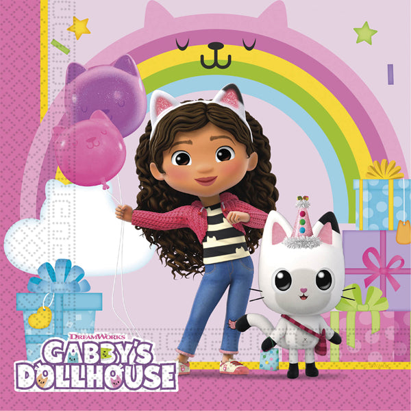 20 Gabby’s Dollhouse Paper Napkins