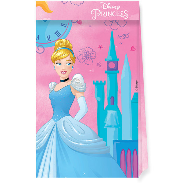4 Disney Princess Paper Party Bags